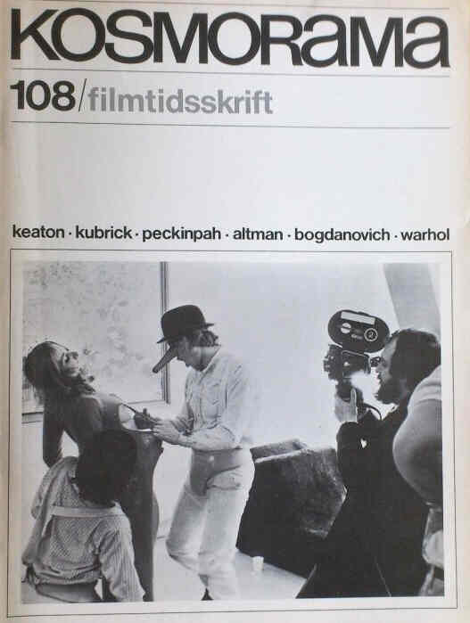 KOSMORAMA magazine side cover Issue 108   1972
