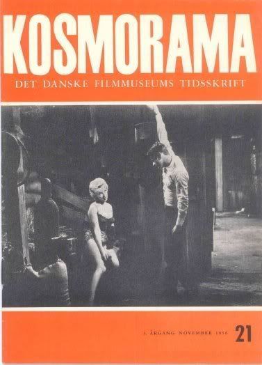 KOSMORAMA magazine side cover Issue 21 November 1956