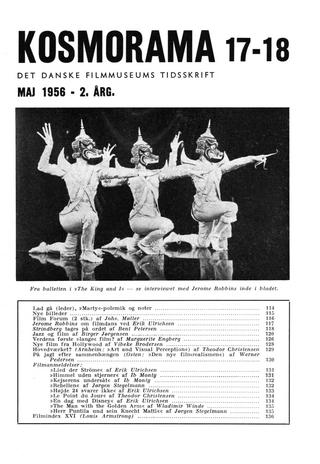 KOSMORAMA magazine side cover Issue 17-18  May 1958