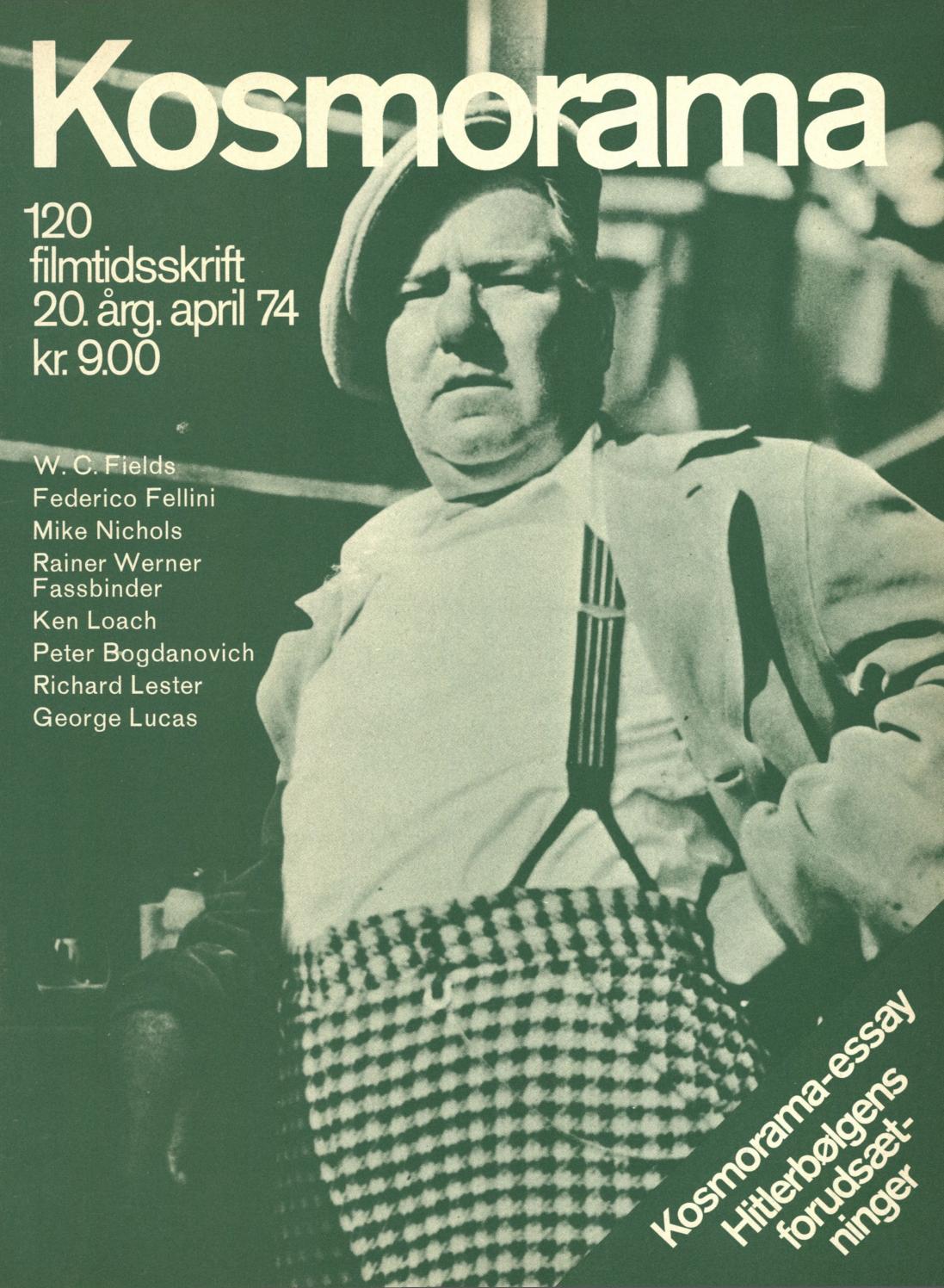 KOSMORAMA magazine side cover Issue 120 20 April 1974