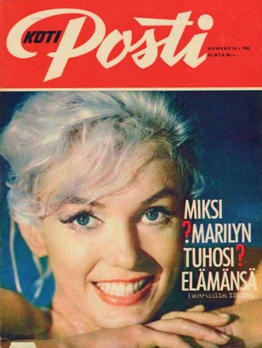 KOTIPOSTI magazine side cover  August 1962