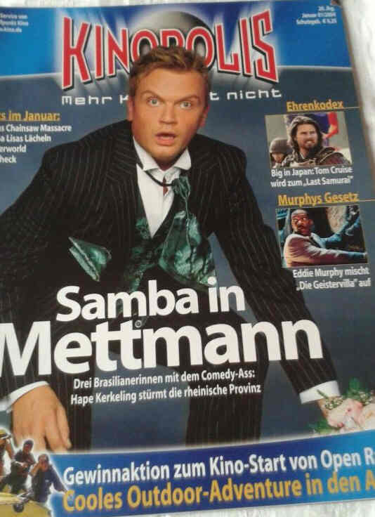 KINOPOLIS magazine side cover  January 2004
