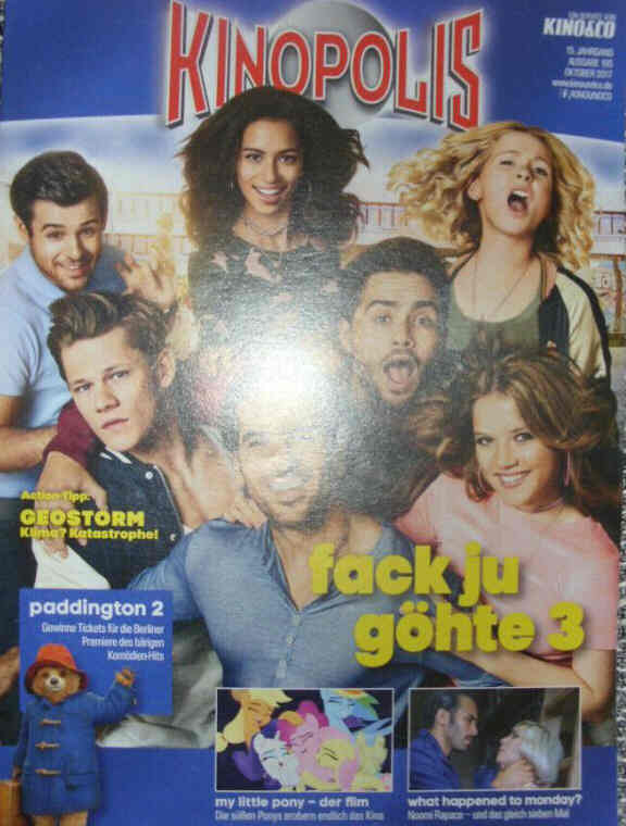 KINOPOLIS magazine side cover  October 2007
