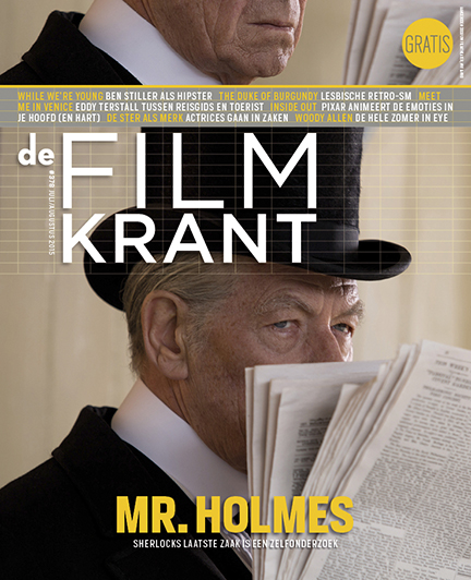 FILMKRANT | DE magazine side cover Issue 378 July/August 2015