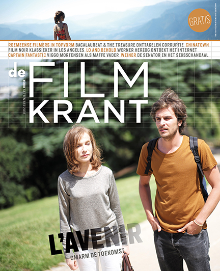 FILMKRANT | DE magazine side cover Issue 390 September 2016