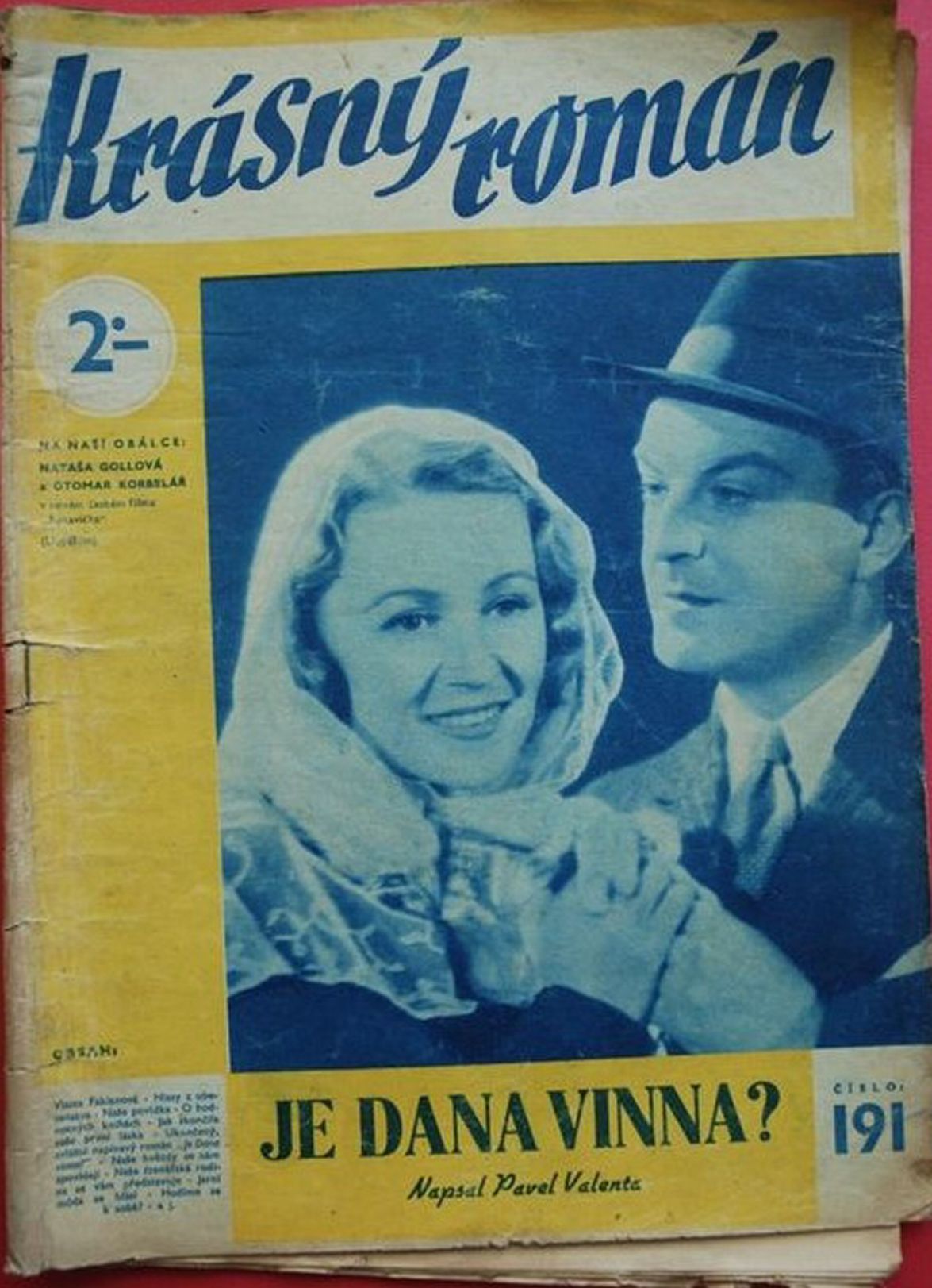 KRASNY ROMAN magazine side cover Issue 191   