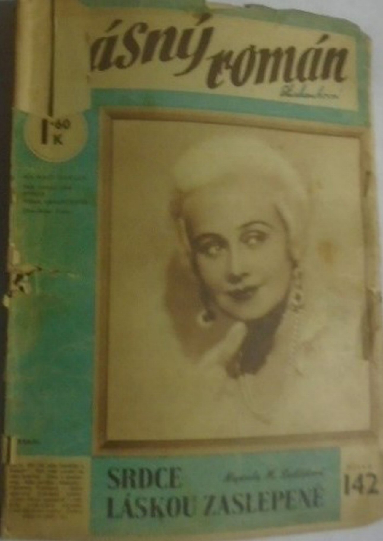 KRASNY ROMAN magazine side cover Issue 142   1940