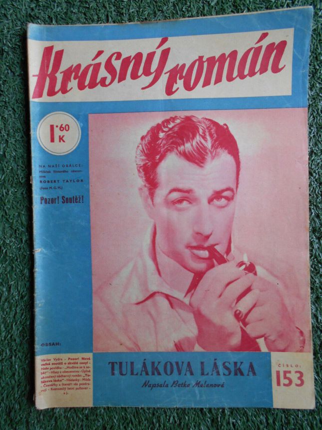 KRASNY ROMAN magazine side cover Issue 153   1940