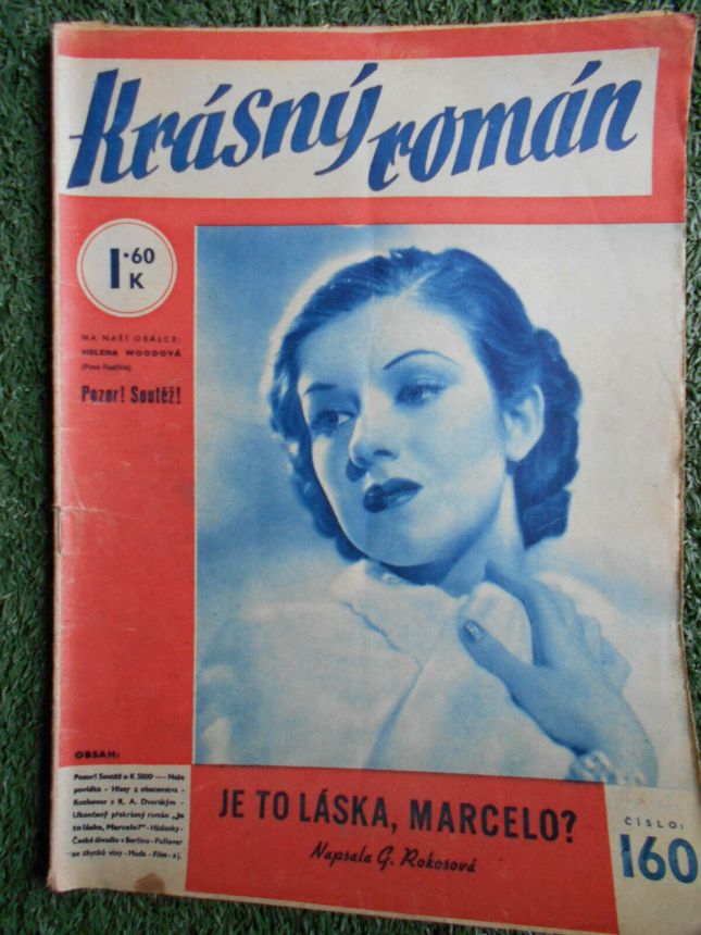 KRASNY ROMAN magazine side cover Issue 160   1940