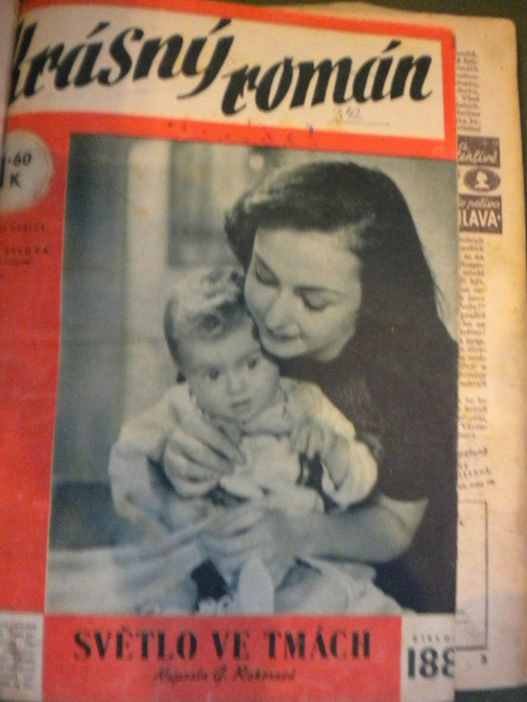KRASNY ROMAN magazine side cover Issue 188 28 February 1941
