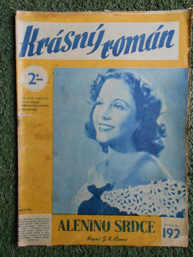 KRASNY ROMAN magazine side cover Issue 192   1941