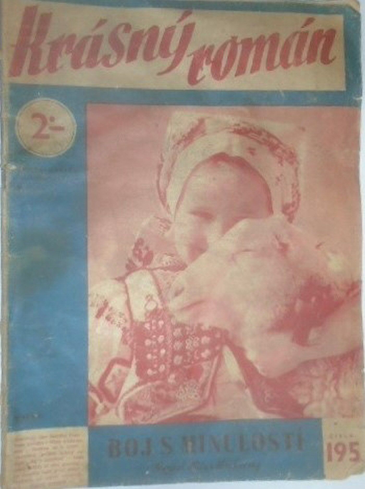 KRASNY ROMAN magazine side cover Issue 195   1941