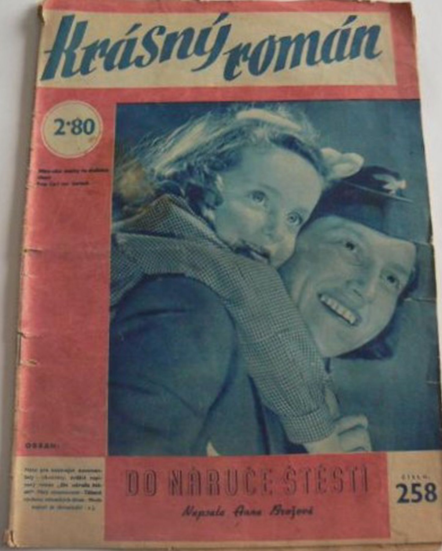 KRASNY ROMAN magazine side cover Issue 258   1943