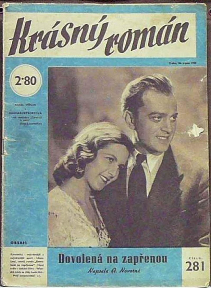 KRASNY ROMAN magazine side cover Issue 281   1943