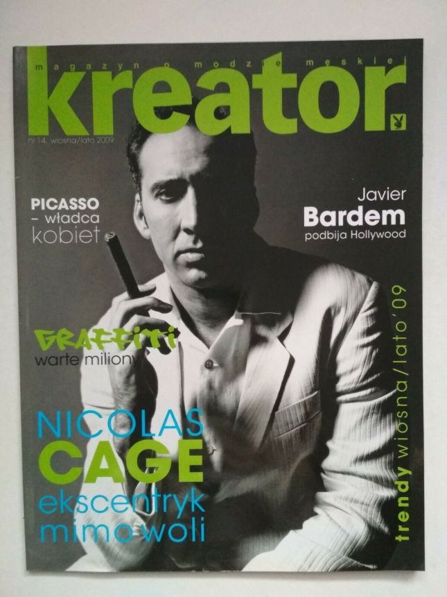 KREATOR magazine side cover Issue 14 Spring 2009