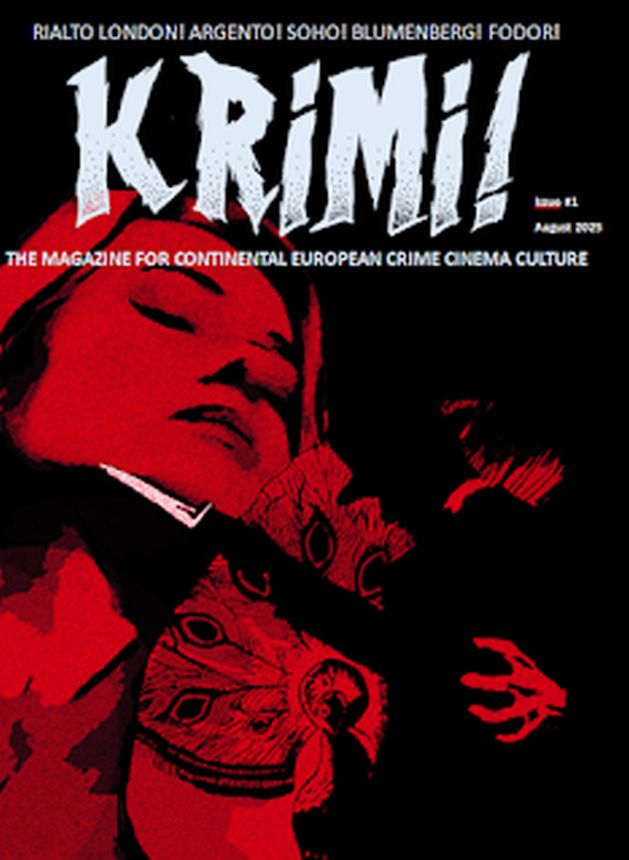 KRIMI magazine side cover Issue 1  August 2025