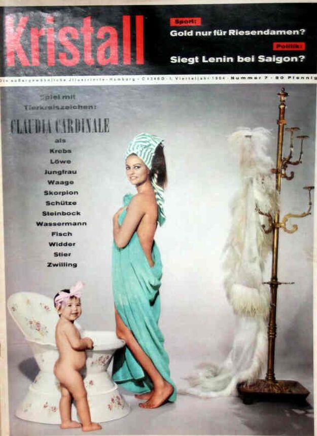 KRISTALL magazine side cover Issue 7   1964