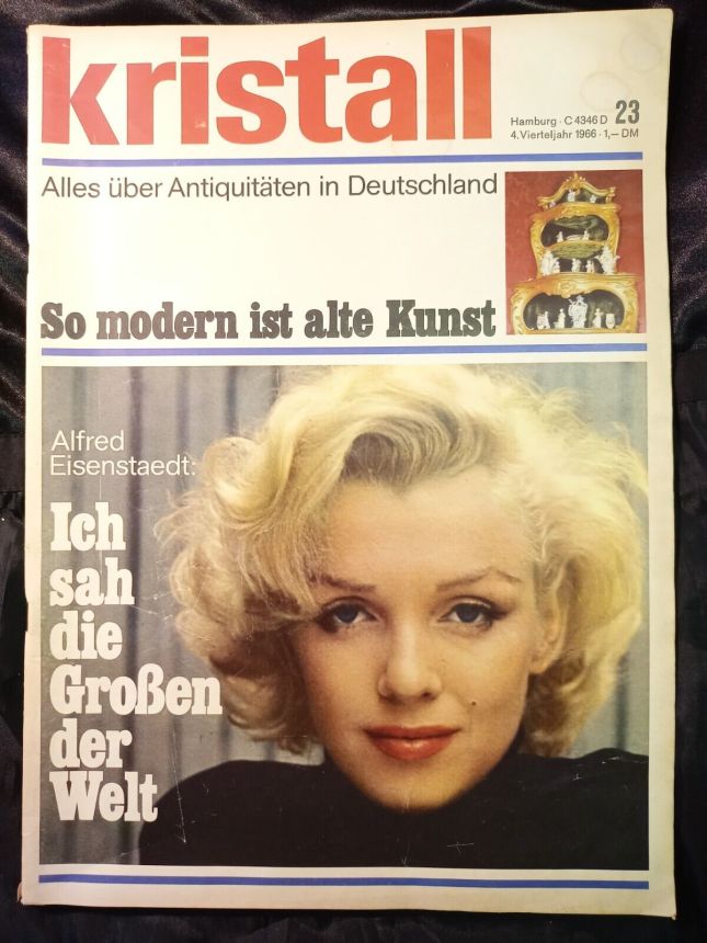 KRISTALL magazine side cover Issue 23   1966