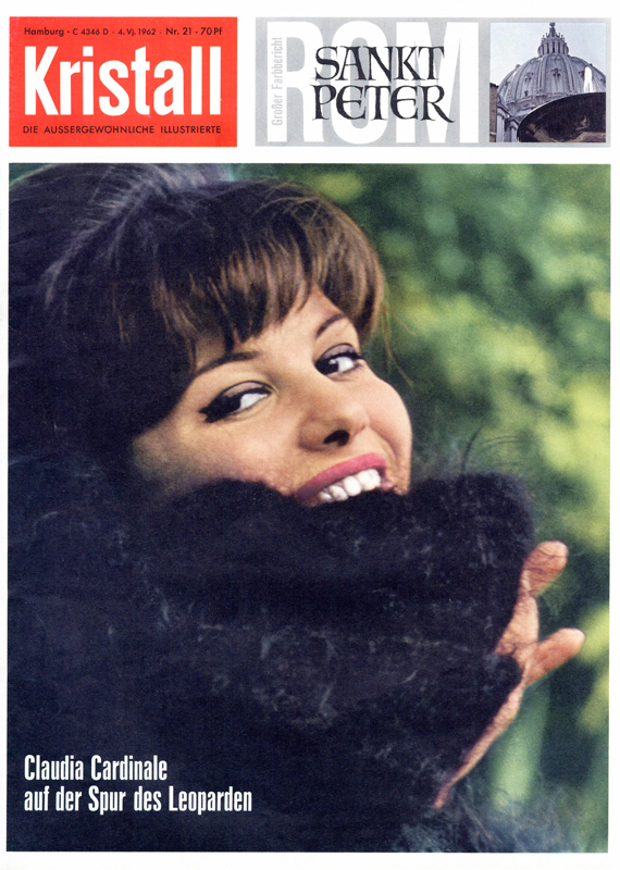 KRISTALL magazine side cover Issue 21   1962