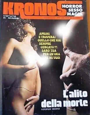 KRONOS magazine side cover Issue 4  1972