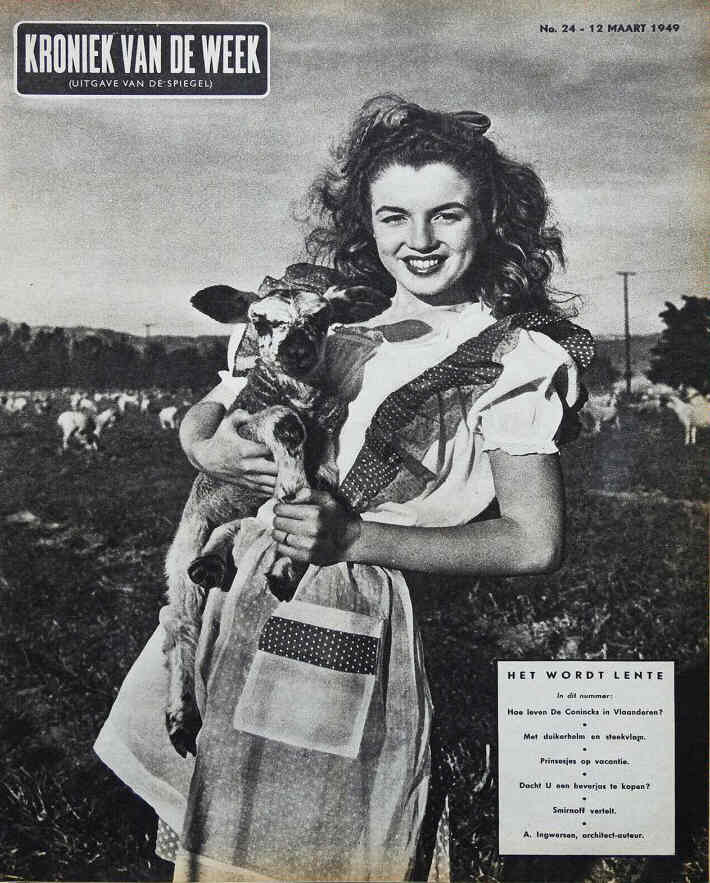 KRONIEK VAN DE WEEK magazine side cover Issue 24 12 March 1949