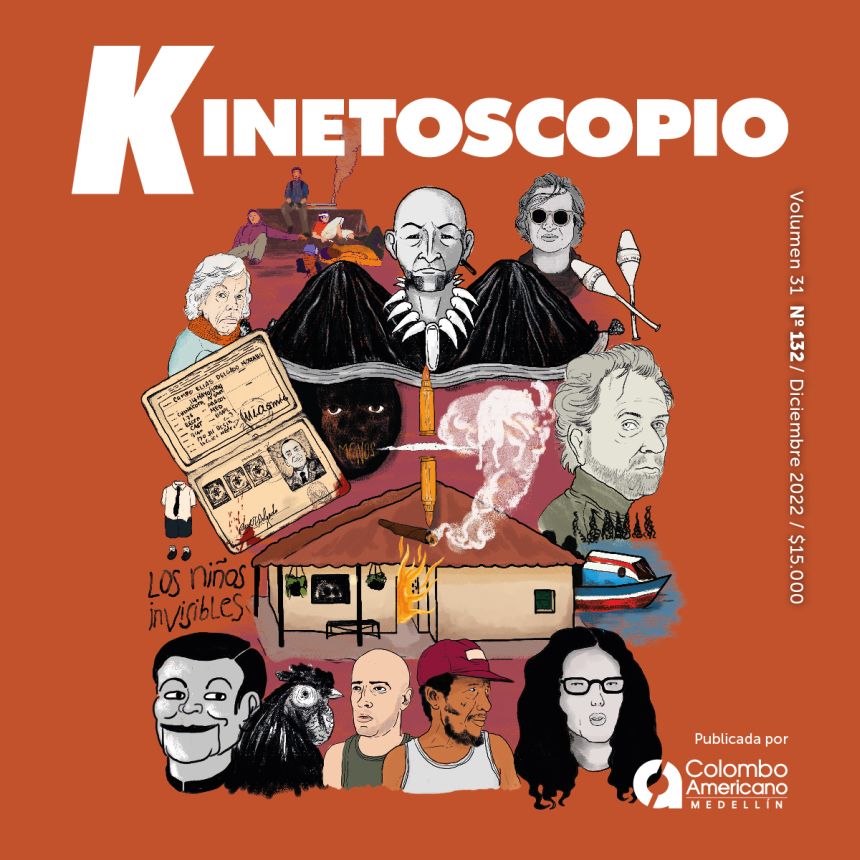 KINETOSCOPIO magazine side cover Issue 132  December 2022