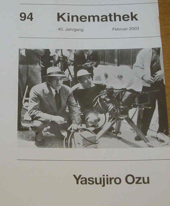 KINEMATHEK magazine side cover Issue 94  February 2003