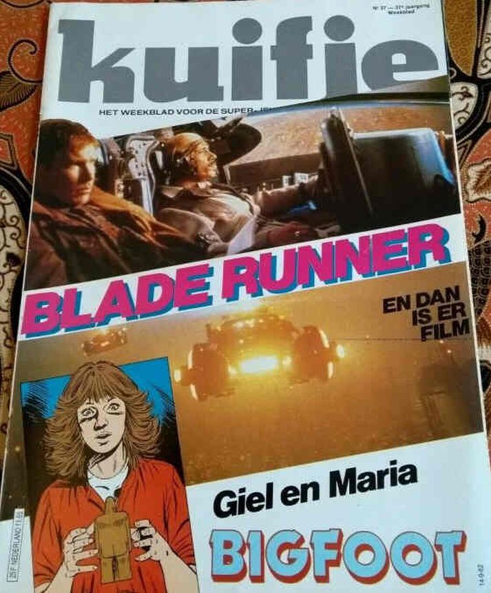 KUIFJE magazine side cover Issue 37 14 September 1982