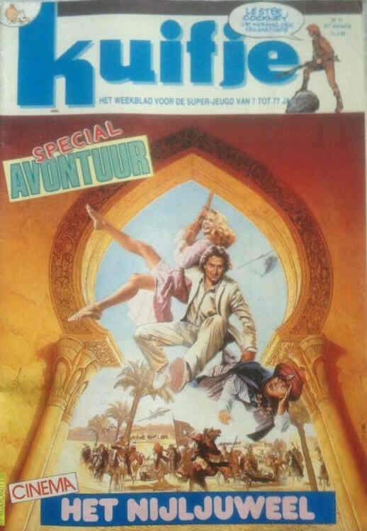 KUIFJE magazine side cover Issue 11   1986