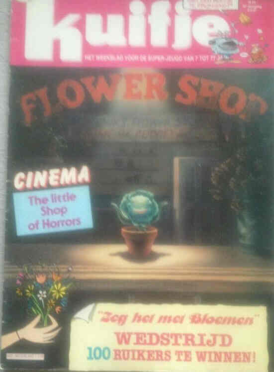 KUIFJE magazine side cover Issue 24   1987