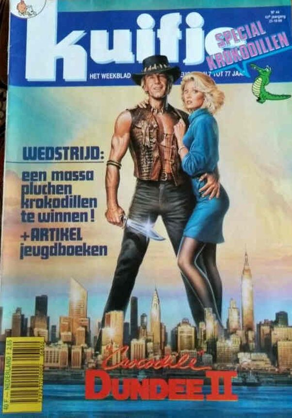 KUIFJE magazine side cover Issue 44 25 October 1988