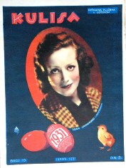 KULISA magazine side cover 1 April 1931