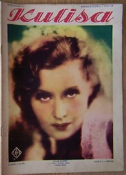 KULISA magazine side cover Issue 31  1931
