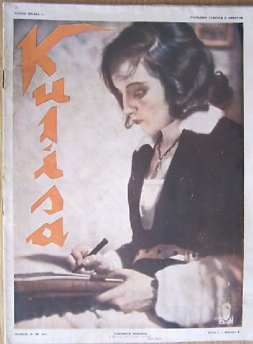 KULISA magazine side cover Issue 9  1931