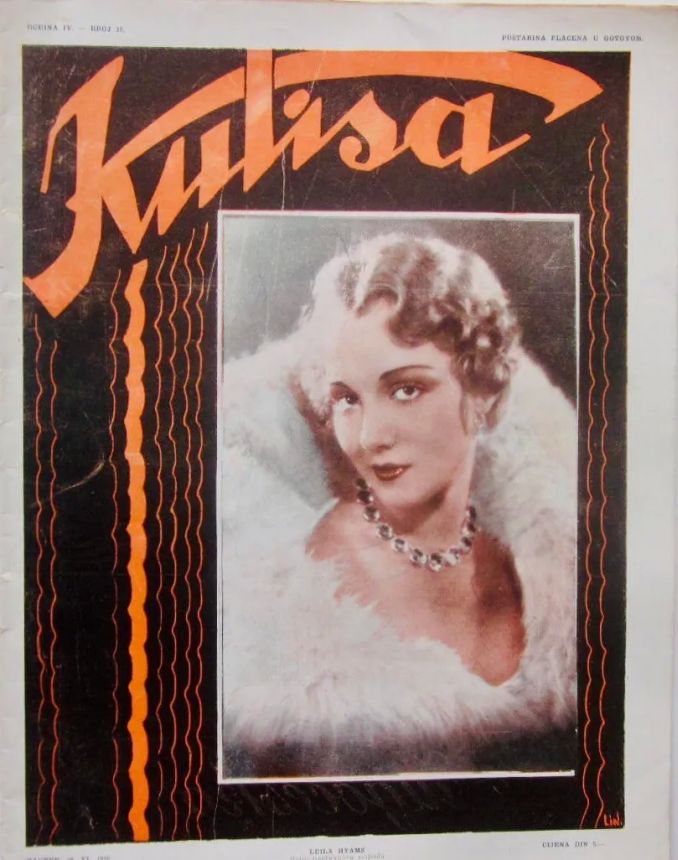 KULISA magazine side cover   1930