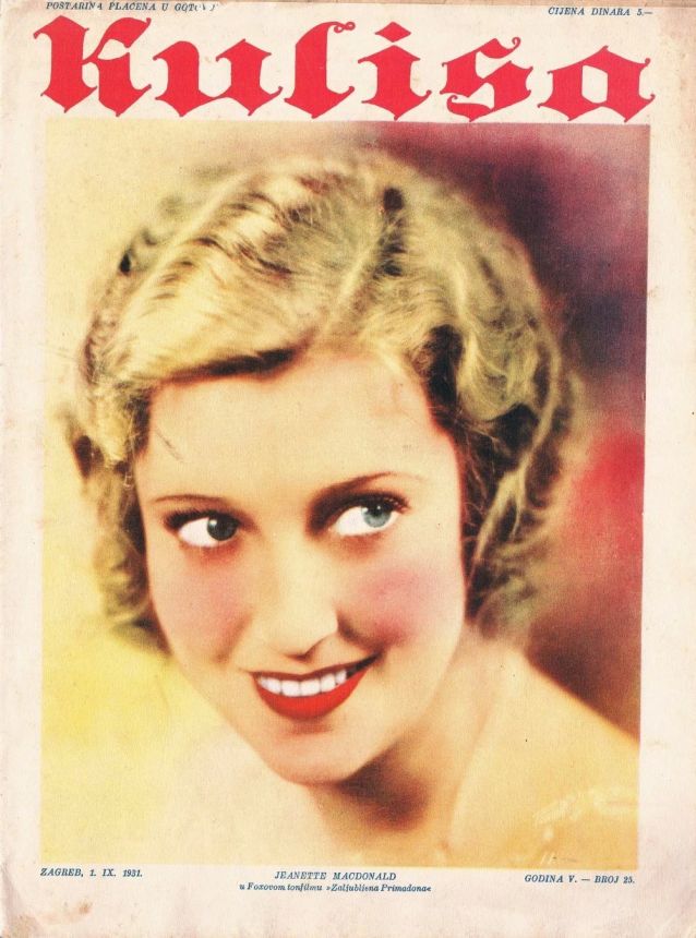 KULISA magazine side cover Issue 25 1 September 1931