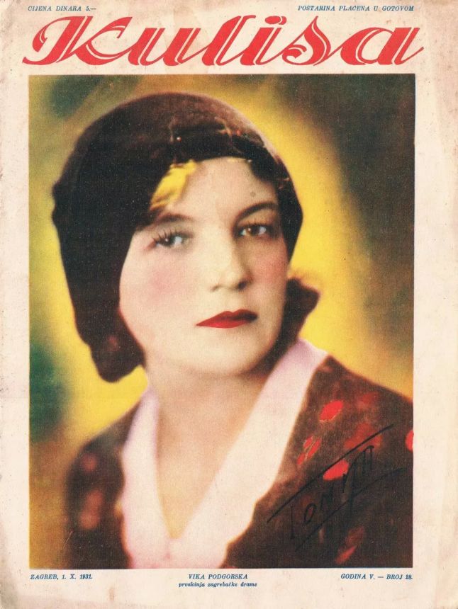 KULISA magazine side cover Issue 28 1 October 1931