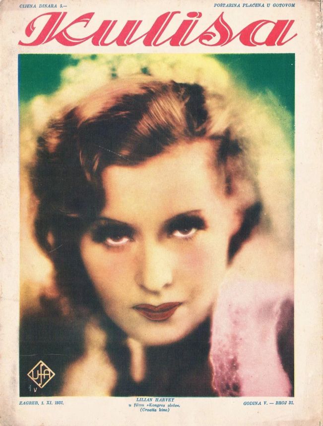 KULISA magazine side cover Issue 31 1 November 1931
