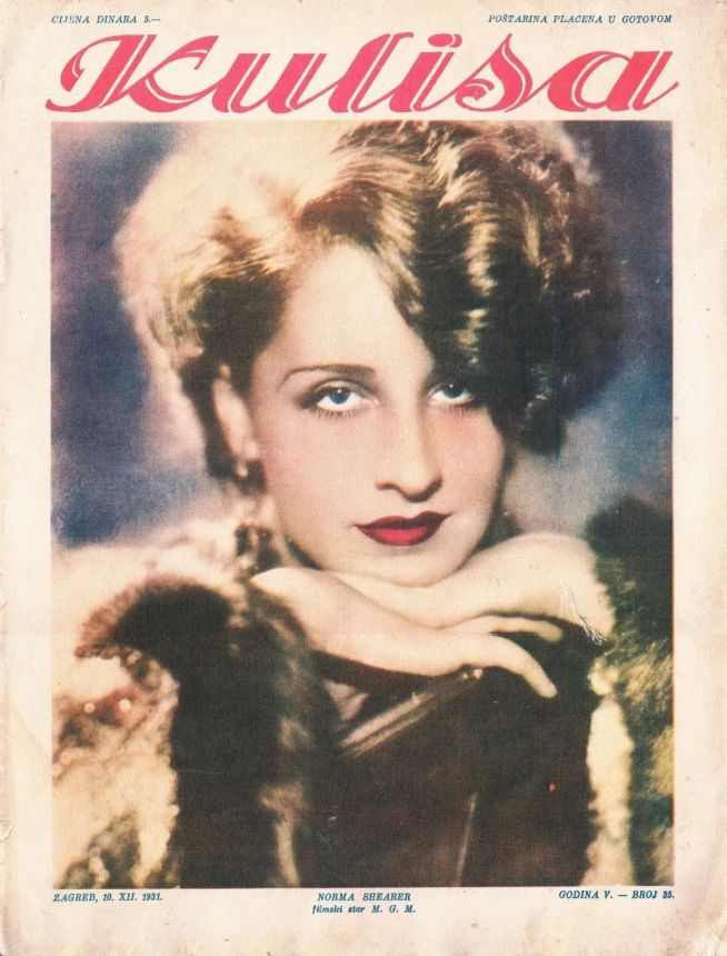 KULISA magazine side cover Issue 35 10 December 1931
