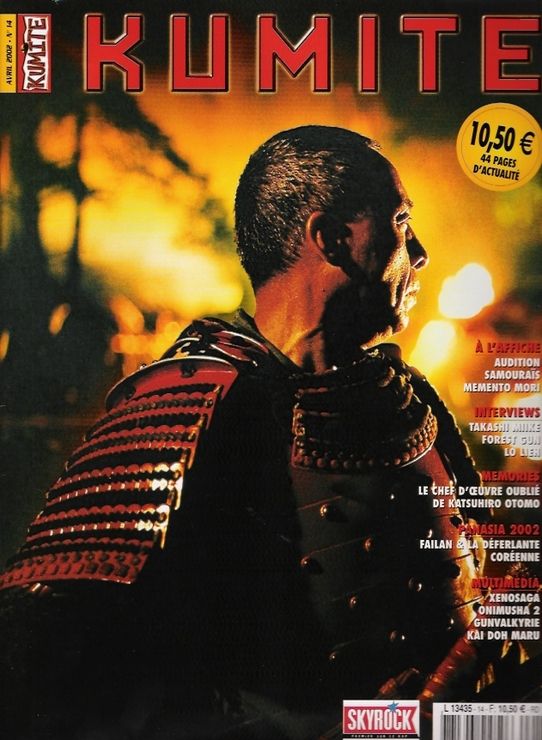 KUMITE magazine side cover Issue 14 January 2002