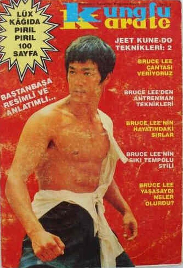 KUNG FU KARATE magazine side cover Issue 2   1990