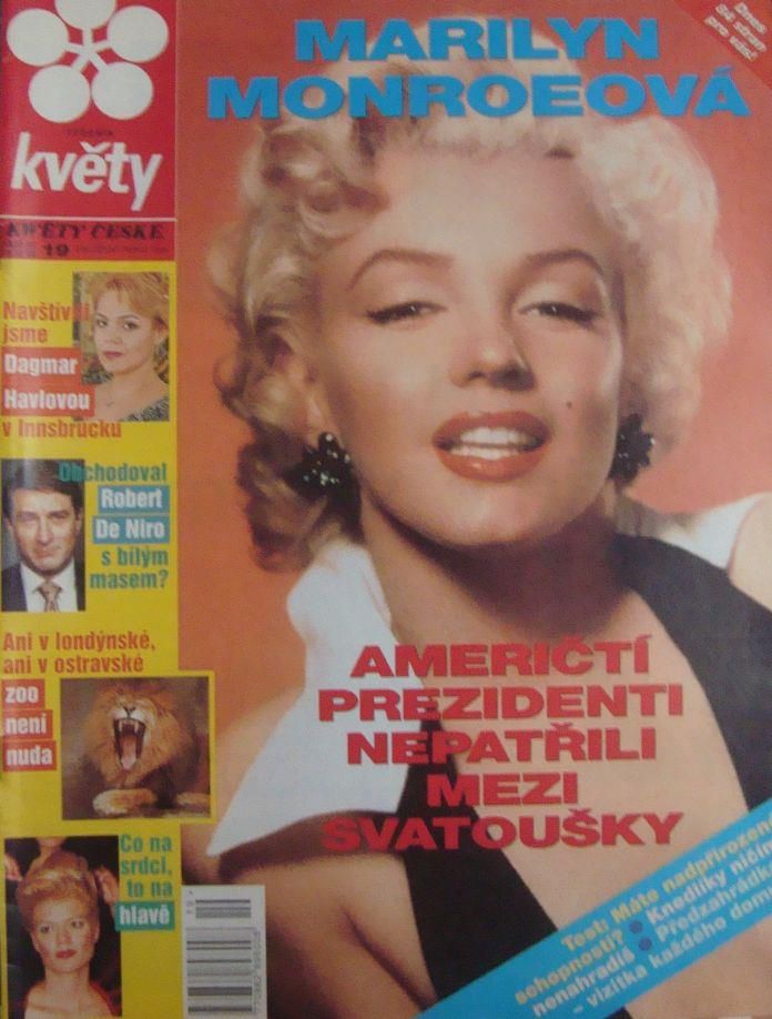 KVETY magazine side cover Issue 9  1998