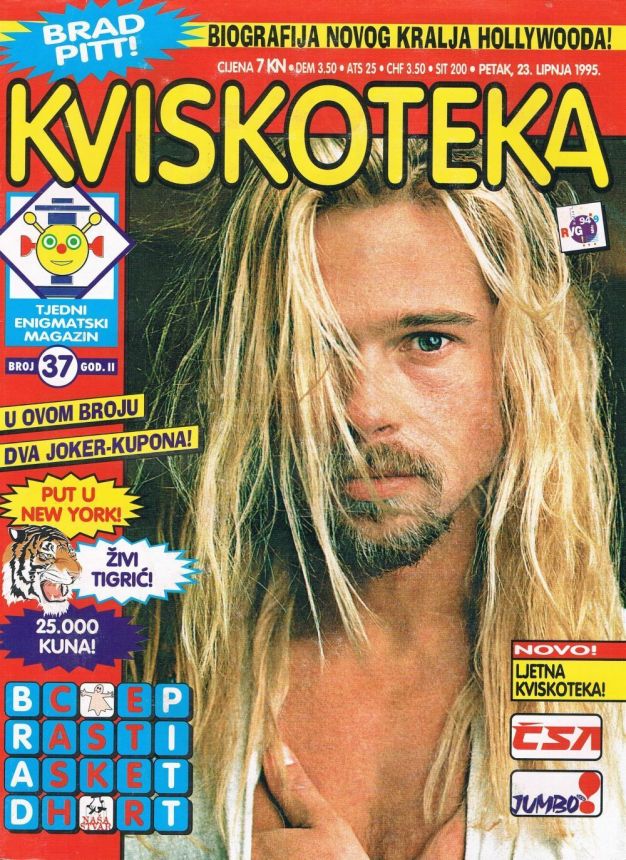KVISKOTEKA magazine side cover Issue 37 23 June 1995
