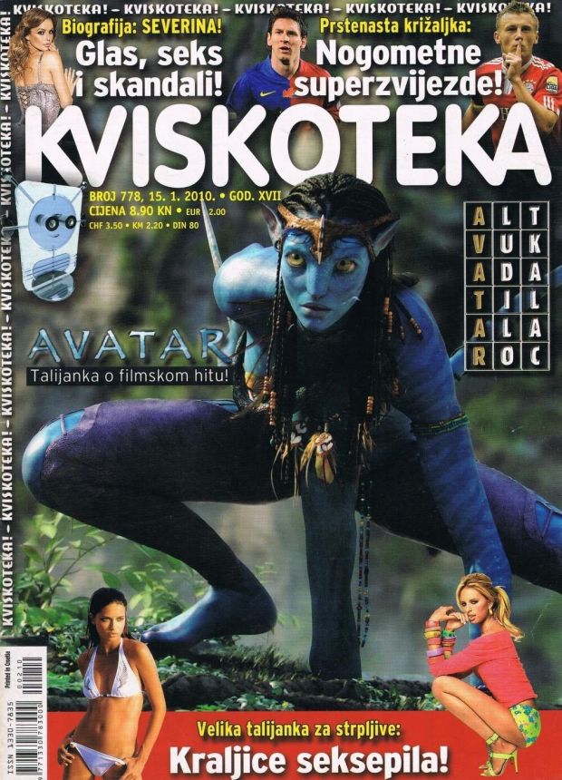 KVISKOTEKA magazine side cover Issue 778 15 January 2010