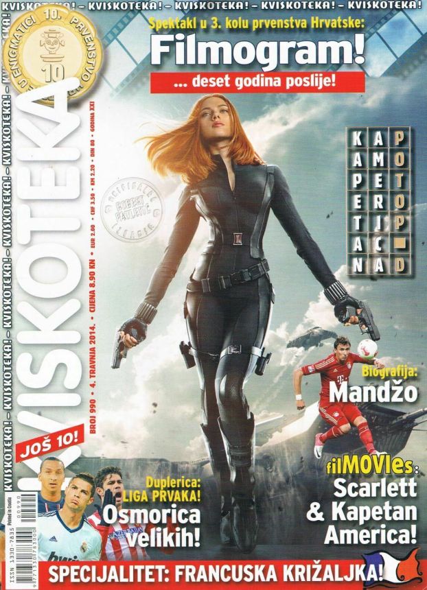 KVISKOTEKA magazine side cover Issue 990 4 April 2014