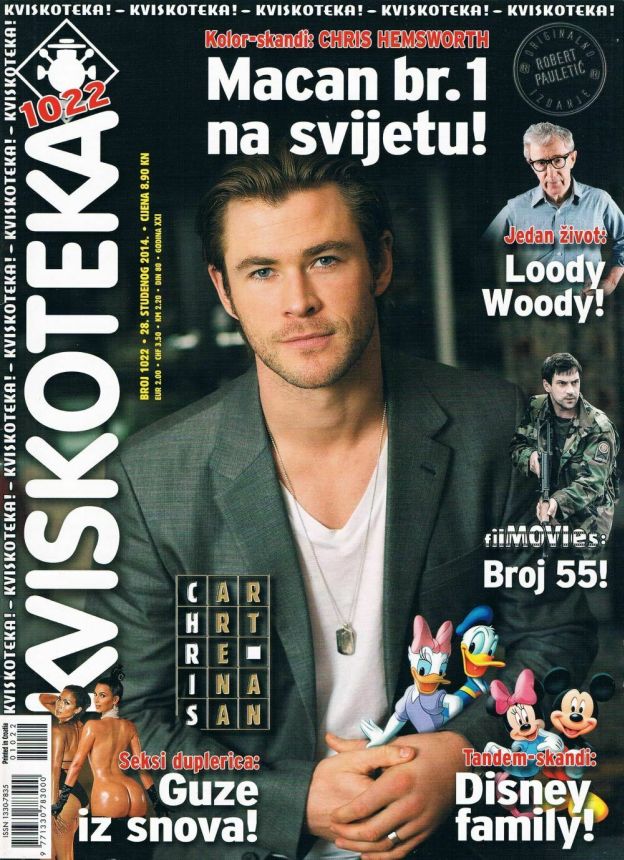 KVISKOTEKA magazine side cover Issue 1022 28 November 2014