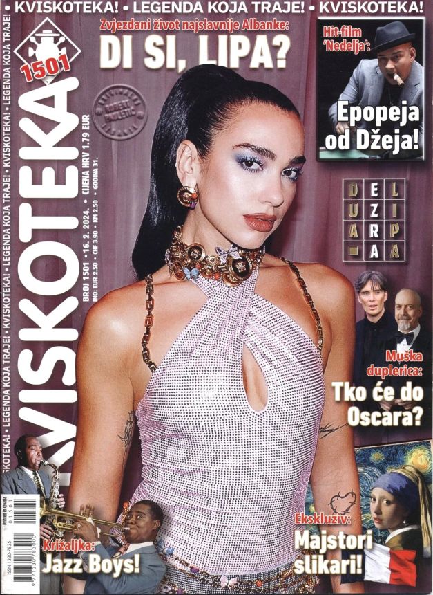 KVISKOTEKA magazine side cover Issue 1501 16 February 2024