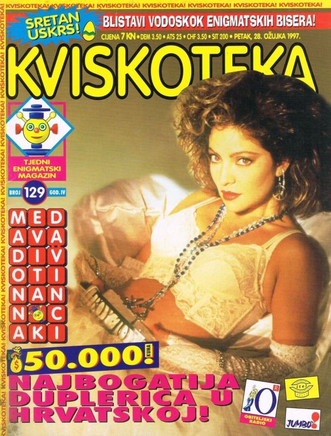 KVISKOTEKA magazine side cover Issue 129 28 March 1997