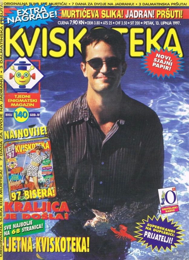 KVISKOTEKA magazine side cover Issue 140 13 June 1997