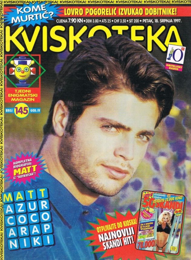 KVISKOTEKA magazine side cover Issue 145 18 July 1997